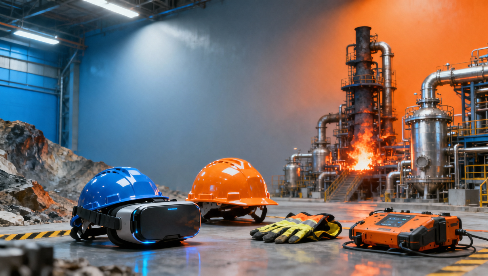 Virtual reality in heavy industry works best for hazard drills