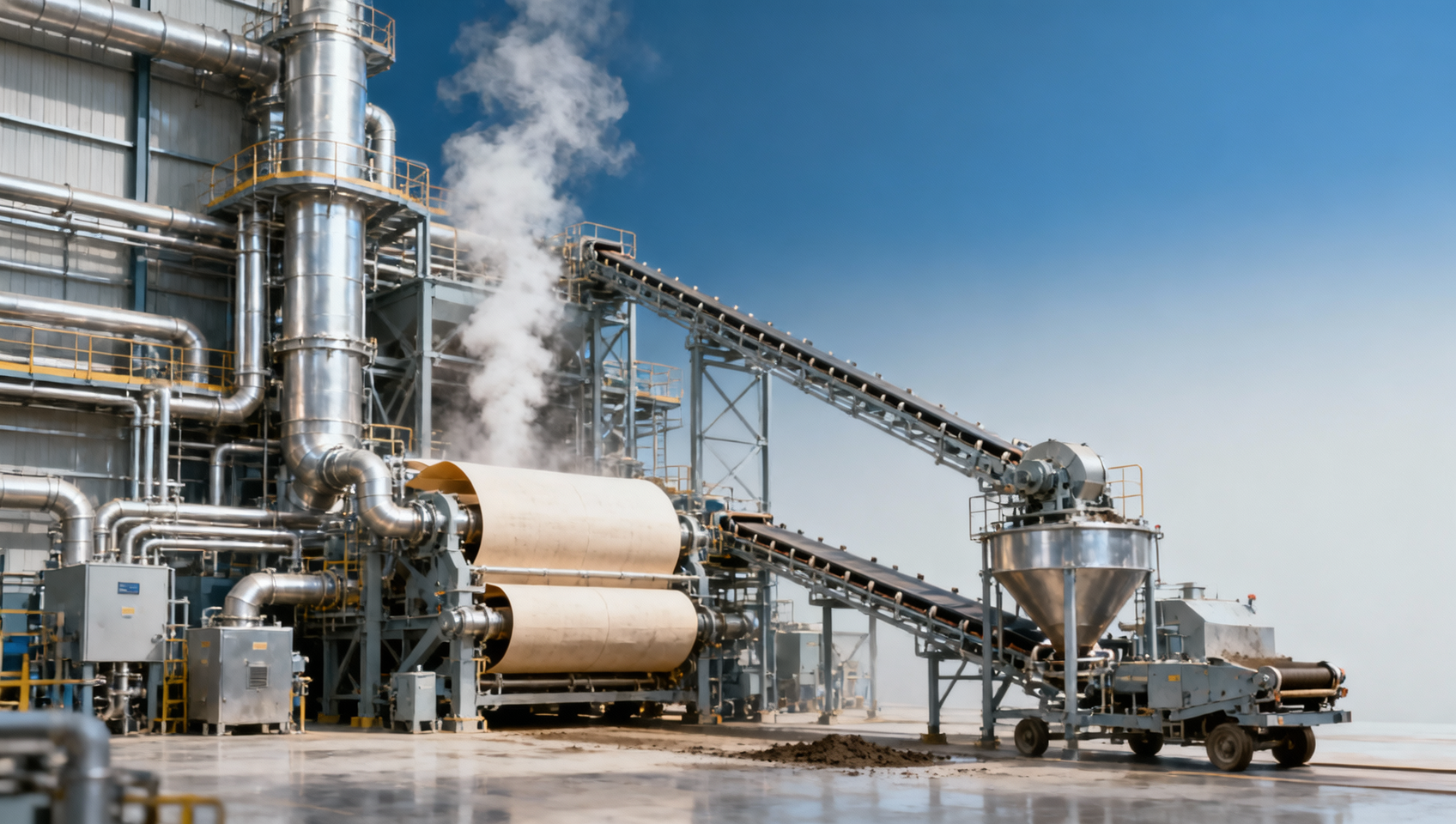 Industrial Machinery for Paper Industry and Energy Waste