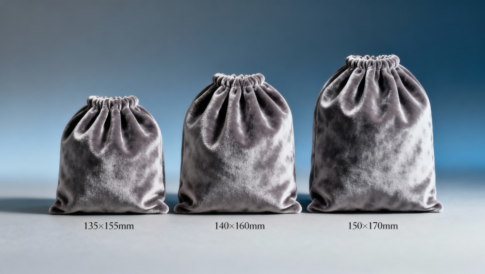 What Velvet Pouch Sizes Fit Standard 50ml Perfume Bottles — And Which Ones Minimize Waste?