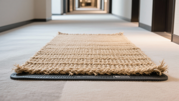 Why Sisal Rugs Wholesale for Hotels Require Low-VOC Adhesives and Anti-Slip Backing?