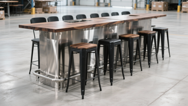 Commercial restaurant furniture deliveries arriving with mismatched finishes—blame the spec sheet gap