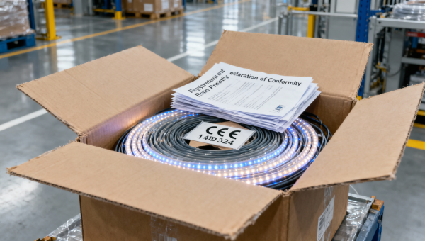 LED strip lights wholesale orders getting flagged at EU customs—new CE marking traps in 2026