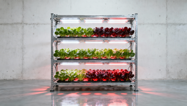 Indoor LED grow lights sold for ‘full-cycle’ use rarely deliver uniform PAR across shelf levels