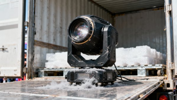 Stage lighting equipment rated IP65 isn’t always safe for outdoor festivals—dust ingress during transport changes everything