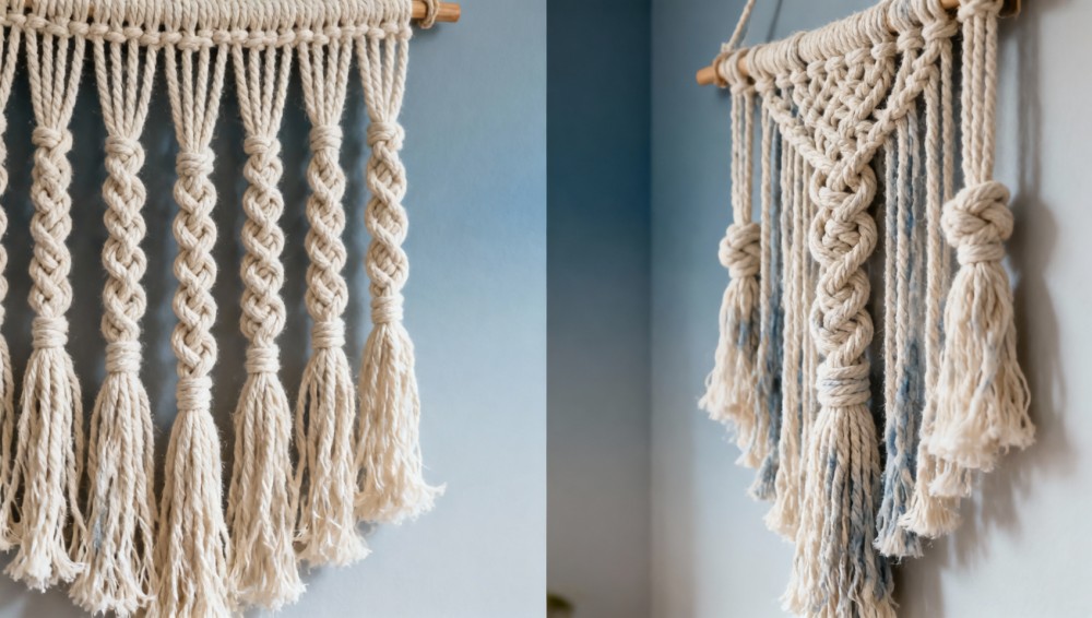 Macrame wall hanging durability tests: What happens after 6 months of indoor use?