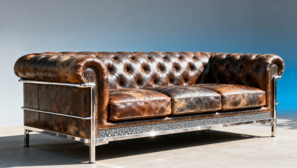 Modern genuine leather sofa durability: real-world wear tests after 2 years outdoors