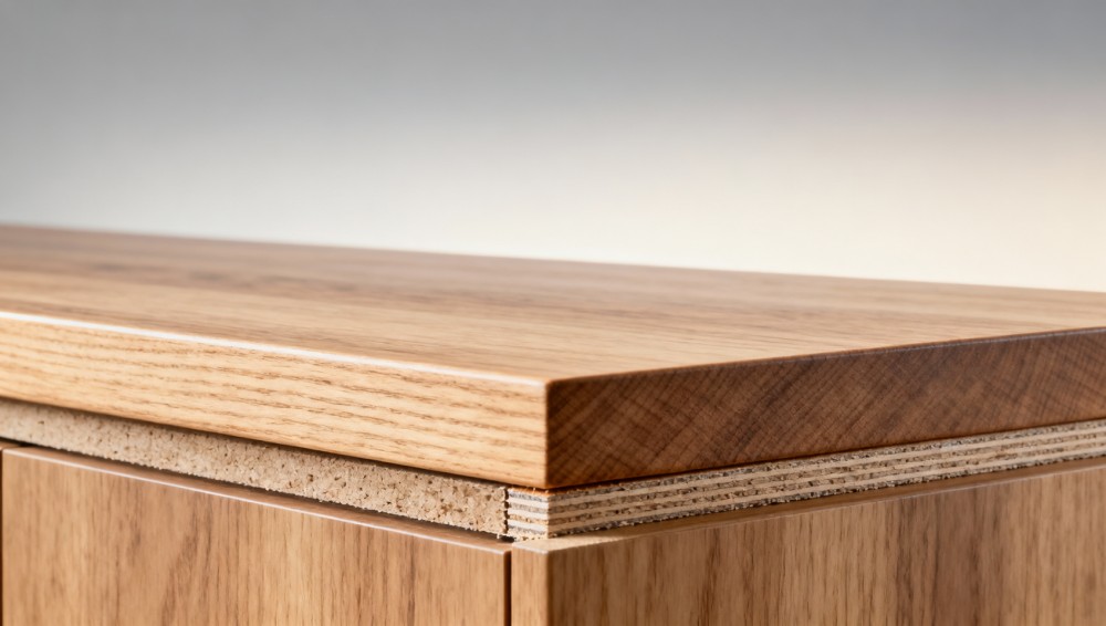 Modern TV stand wood designs: Why solid hardwood tops outperform MDF in heat resistance