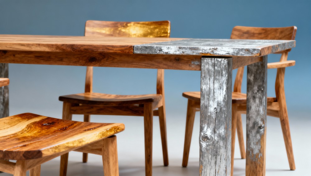 Outdoor teak wood furniture: Does natural oiling every 6 months prevent gray patina—or just delay it?
