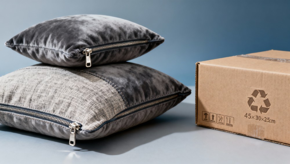 Wholesale decorative throw pillows: Why zipper placement affects restocking speed in bulk orders