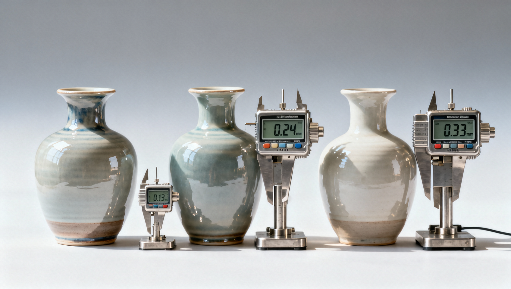 Ceramic flower vases wholesale: Does glaze thickness affect breakage during sea freight?