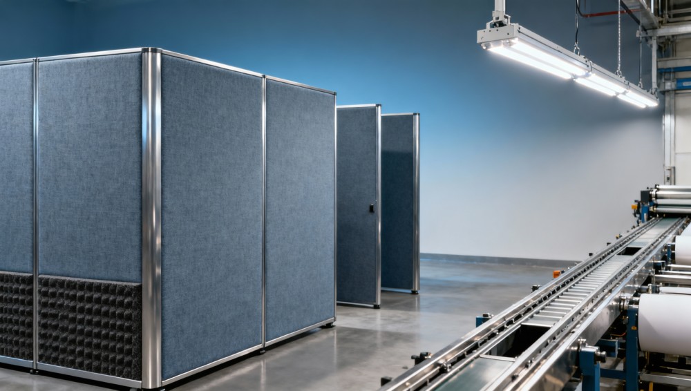 Modular office cubicles with acoustic panels — do NRC ratings match real office noise reduction?