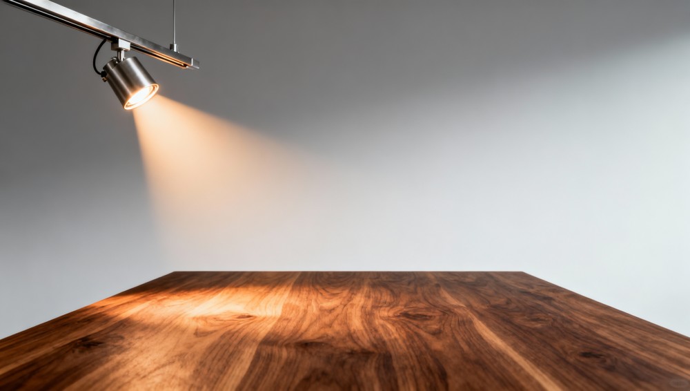 Retail lighting that highlights product texture — not just brightness