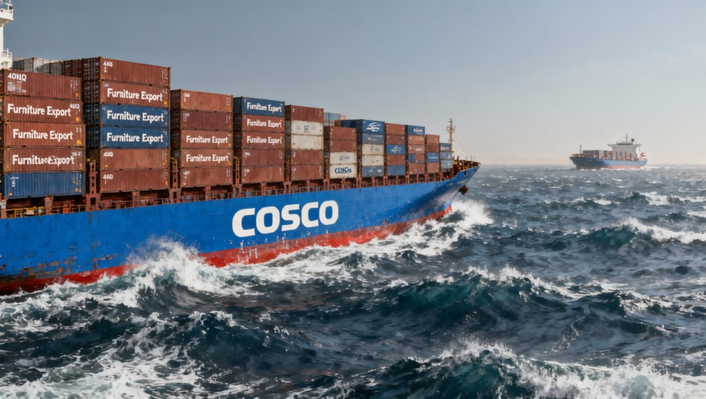 Red Sea Crisis Drives Up Asia-Europe Shipping Costs, China Furniture Export Rates Surge 41% in April