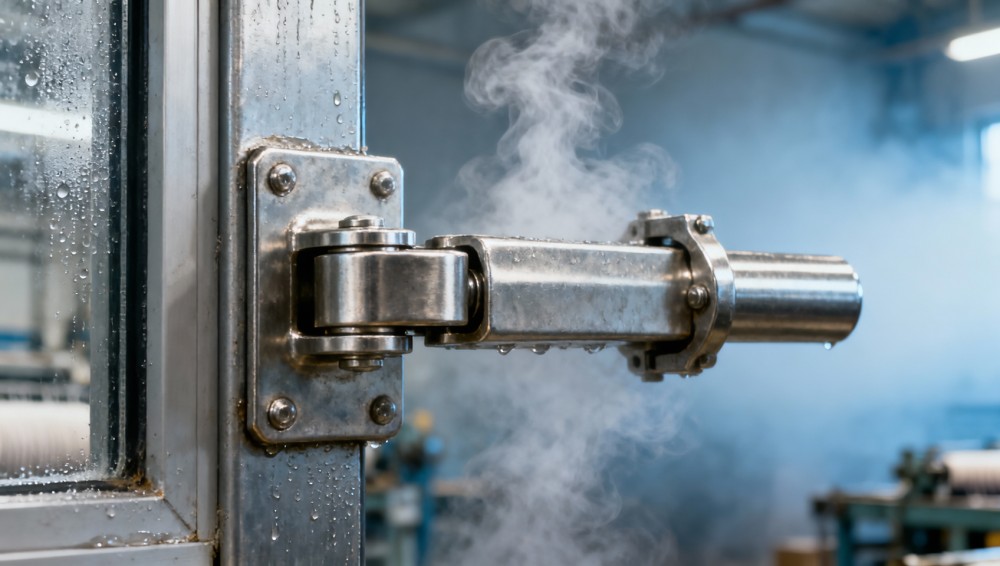 Why heavy duty hinges fail faster in coastal commercial buildings