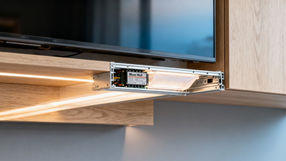 Mean Well LED driver derating curves: Why 80% load isn’t always safer than 90%