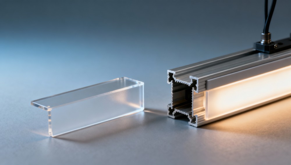 Is wholesale PC cover for LED tube really cheaper per meter — or just per unit?