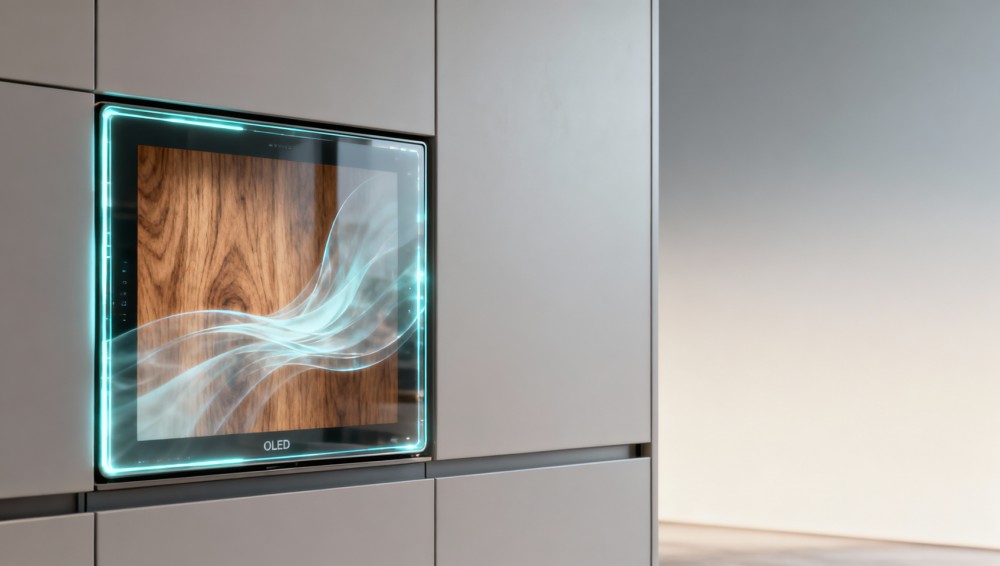 OLED transparent display lifespan drops sharply above 35°C — is your installation location safe?