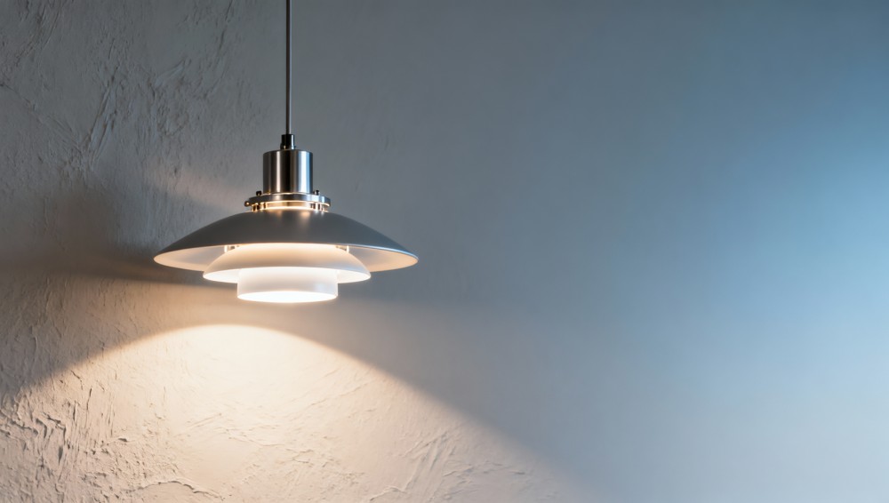 Decorative lighting that casts harsh shadows—how fixture depth changes everything