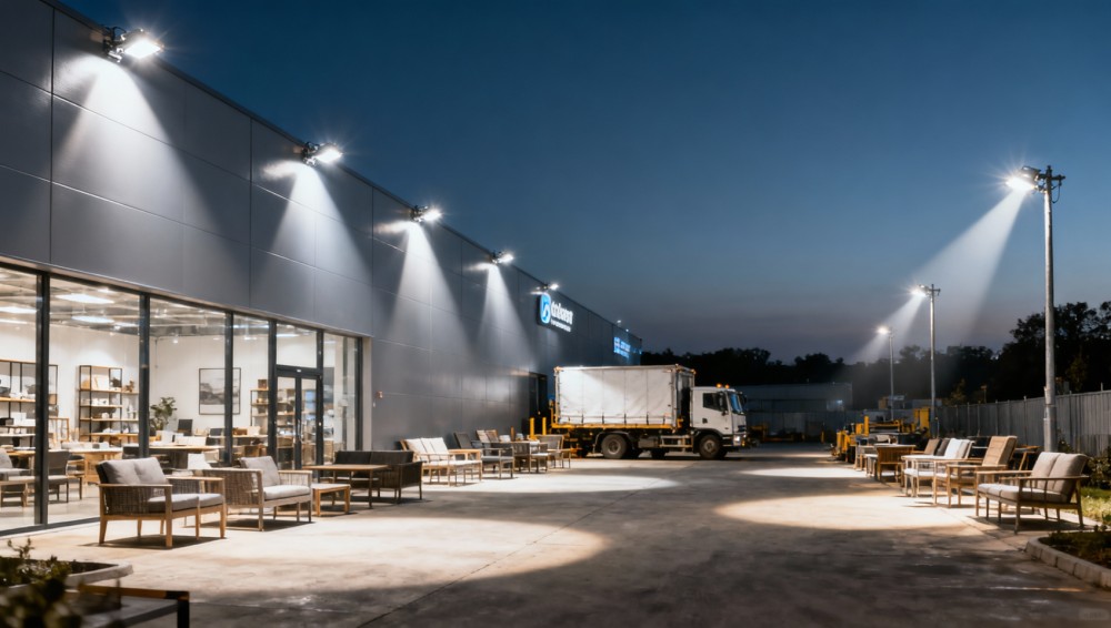 Outdoor flood lights: what affects real nighttime coverage?