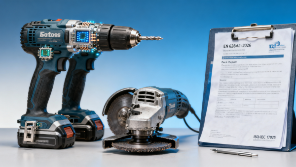 EU EN 62841-1:2026 Electric Tool Safety Standard Takes Effect April 2026, China Exports Require Additional Vibration/EMC Testing