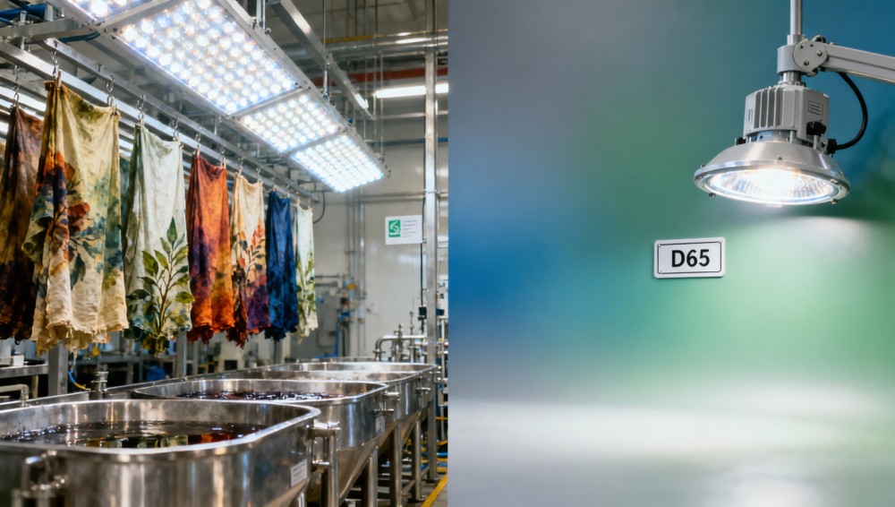 Sustainable textiles and the hidden lighting load in eco-dyeing facilities