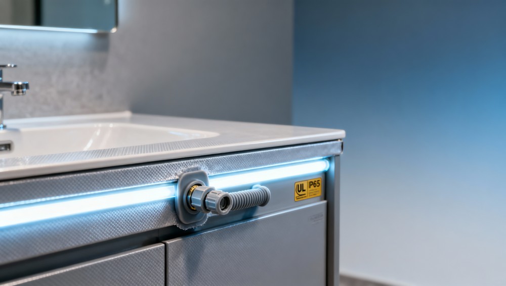 Bathroom vanity cabinets with integrated LED modules: What’s actually sealed?