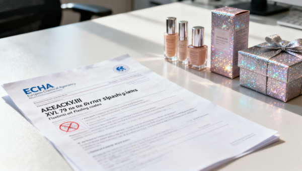 EU REACH Annex XVII Adds Glitter Coating Restrictions, Requiring SVHC Declarations for Chinese Exporters from July 2026