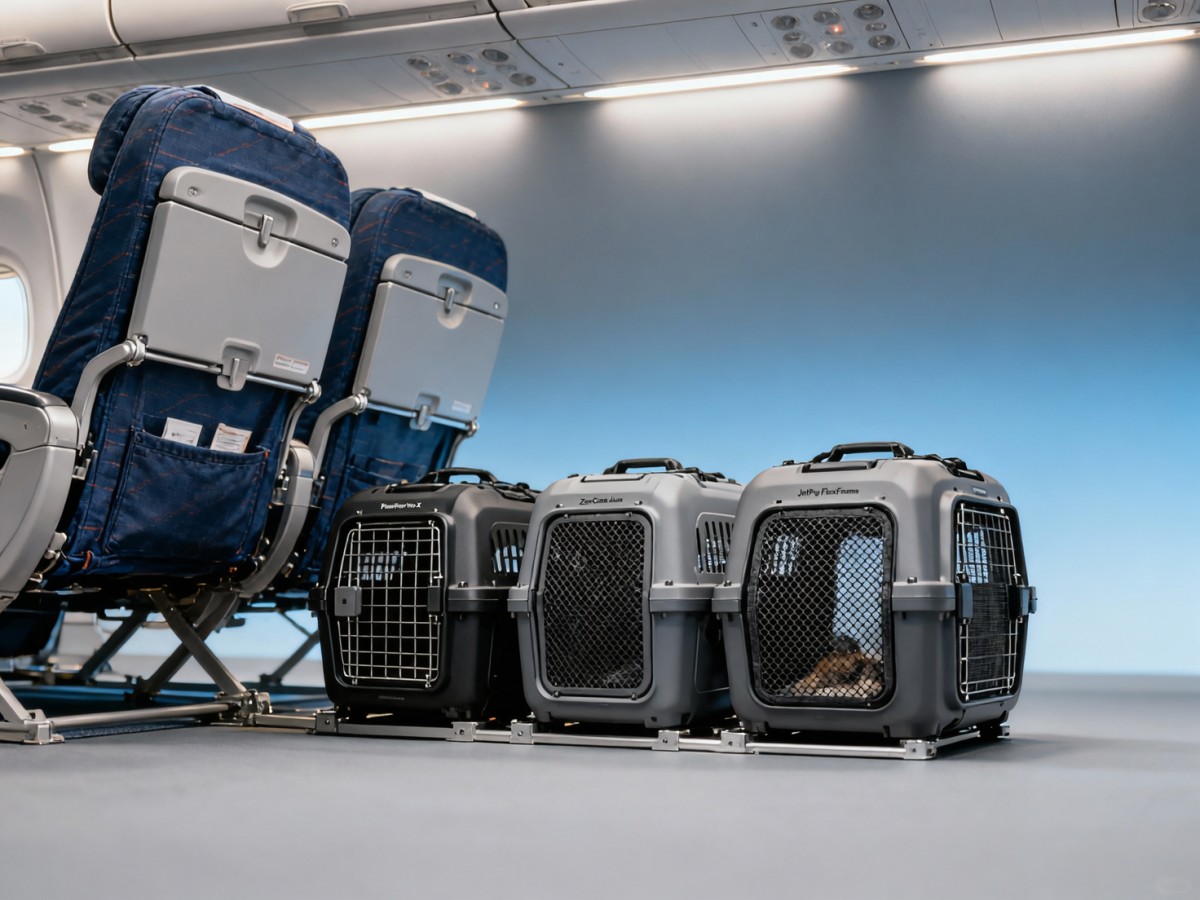 Airline-approved pet carriers that fit under every major economy seat—verified in 2026 cabin mock-ups