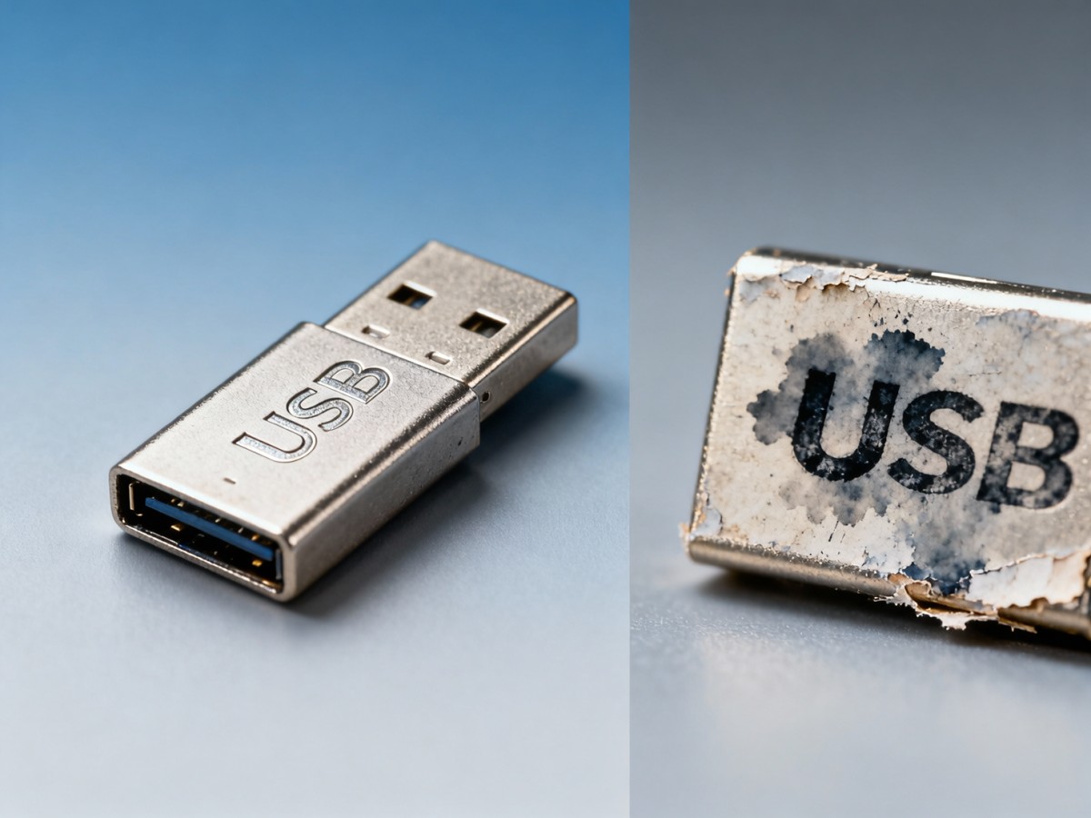 Branded USB flash drives failing stress tests at trade shows: why laser etching beats ink printing for field use