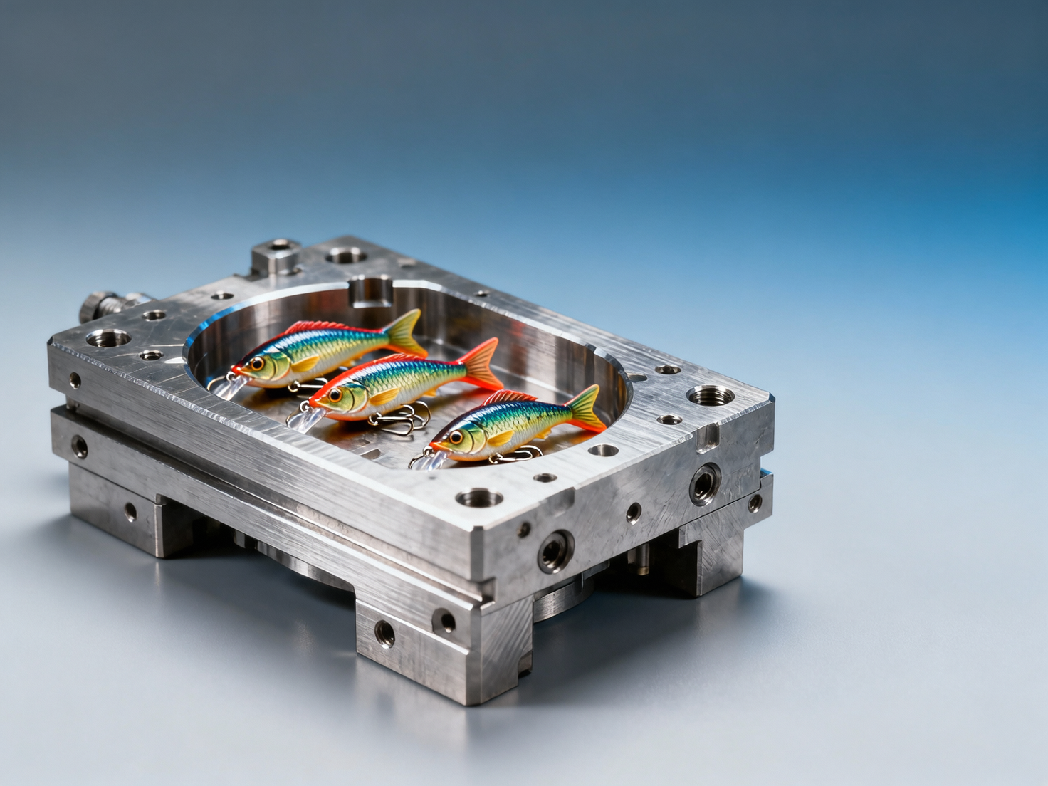 Fishing lures manufacturer tooling costs that don’t scale below 5,000 units Fishing lures manufacturer tooling costs that don’t scale below 5,000 units