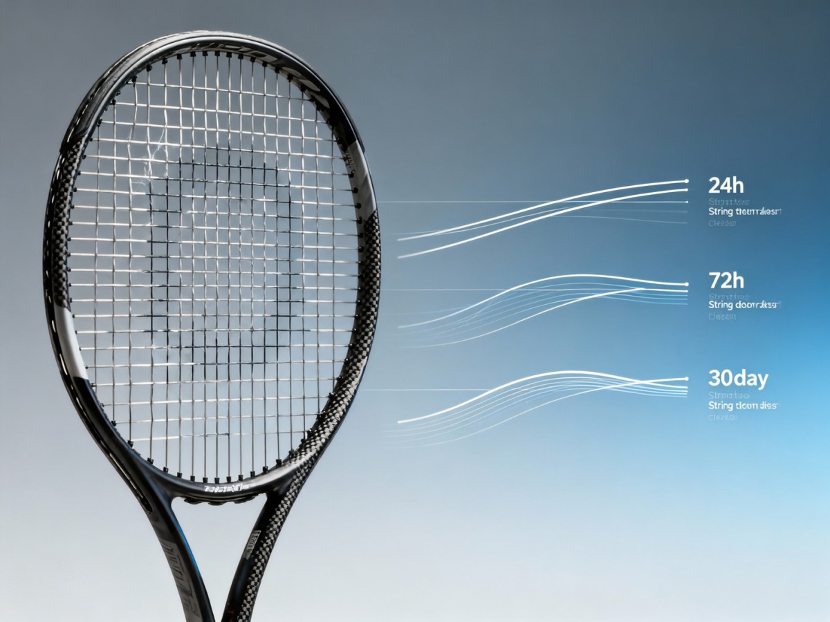 Wholesale tennis rackets now include string tension decay data—what it reveals about frame integrity
