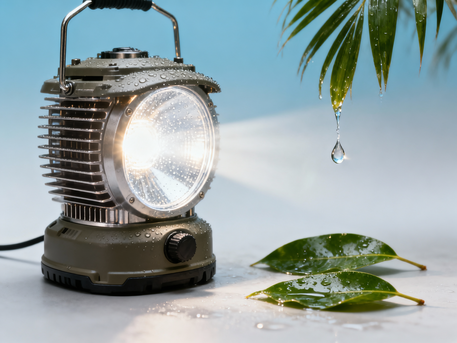 Wholesale camping lanterns with '2000 lumens' — why actual beam distance drops 60% in humid conditions