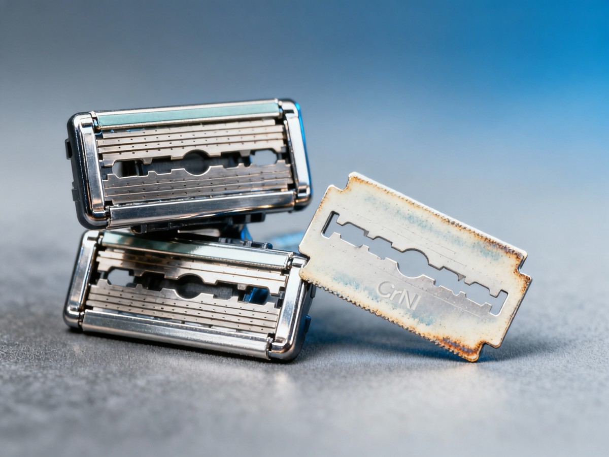 Wholesale shaving razors: The blade coating fade that starts before first use — and how to spot it