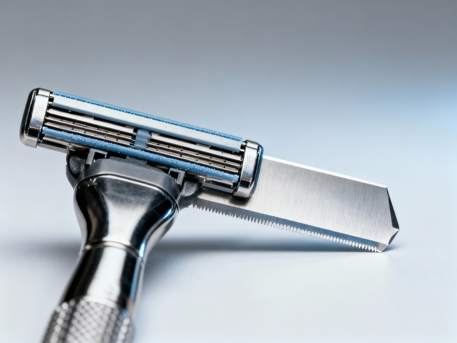 Wholesale shaving razors where blade coating wears off before first full use