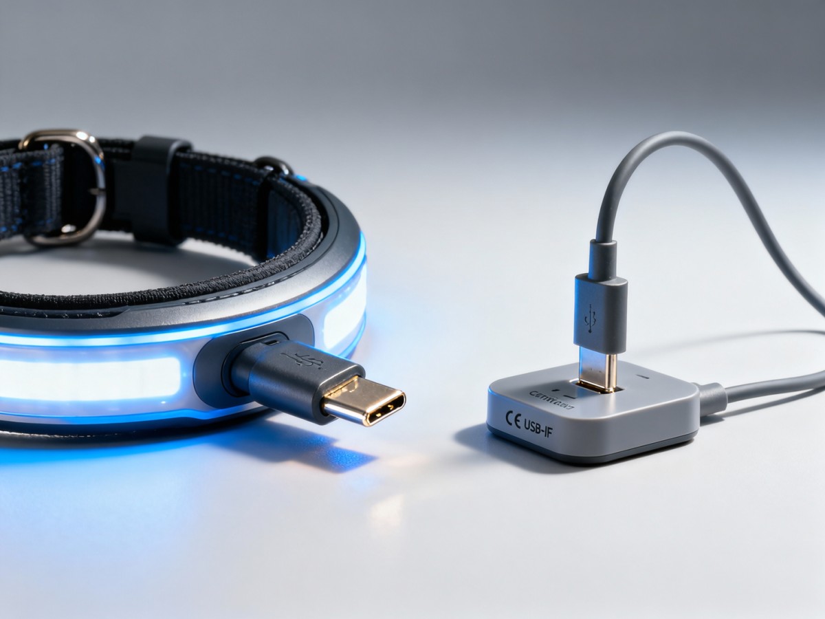 LED dog collar manufacturers quietly shifting to USB-C charging in 2026—here’s why battery life isn’t improving