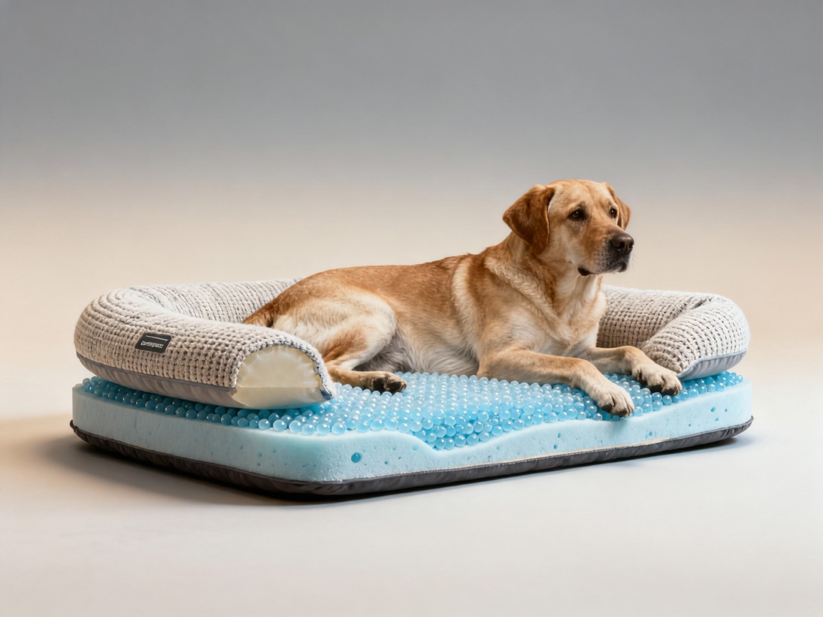 Orthopedic dog bed manufacturers quietly phase out memory foam cores—new gel-infused support layers change pressure mapping results