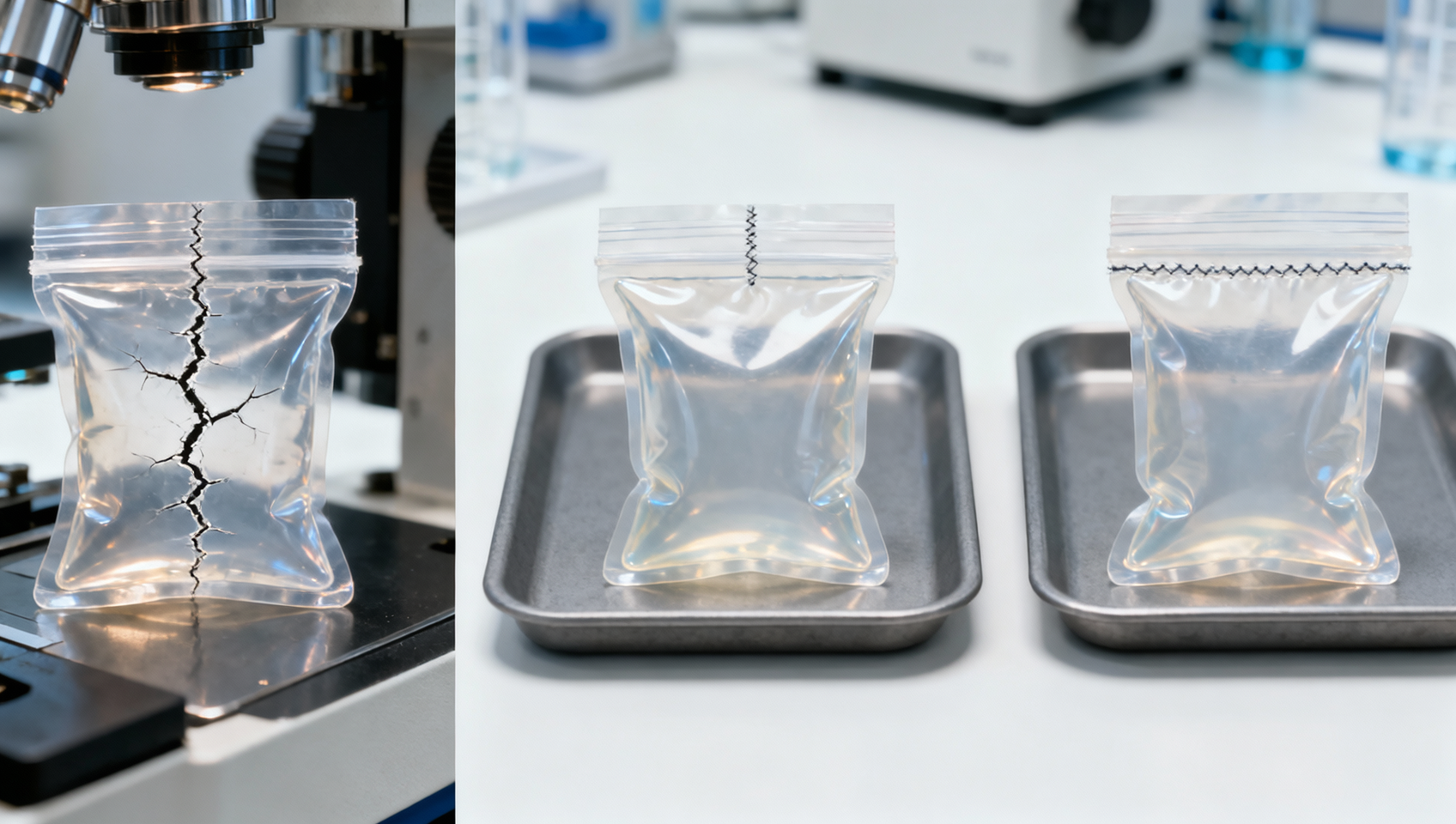 Silicone breast milk storage bags leak at seams after 2 freeze-thaw cycles—what seal method works reliably?