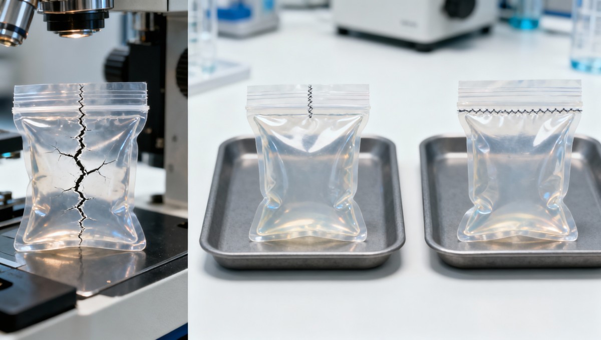 Silicone breast milk storage bags leak at seams after 2 freeze-thaw cycles—what seal method works reliably?