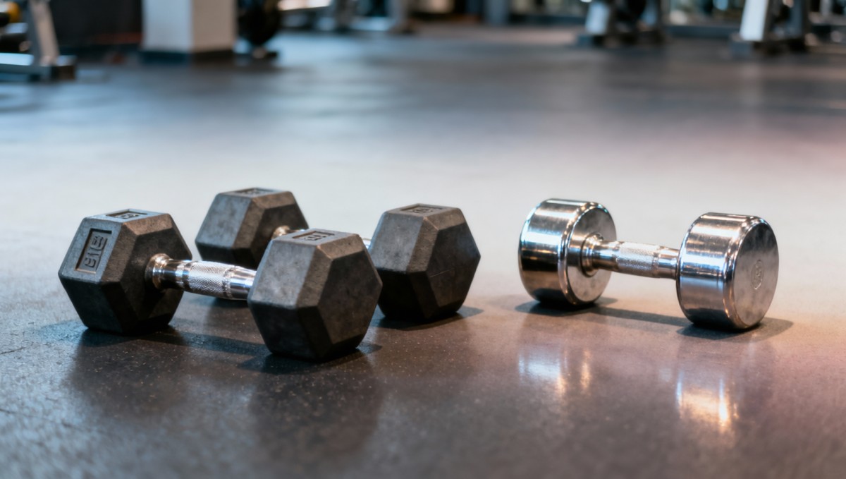 Hex Dumbbells vs Round Dumbbells: Which Is Right for Your Gym?