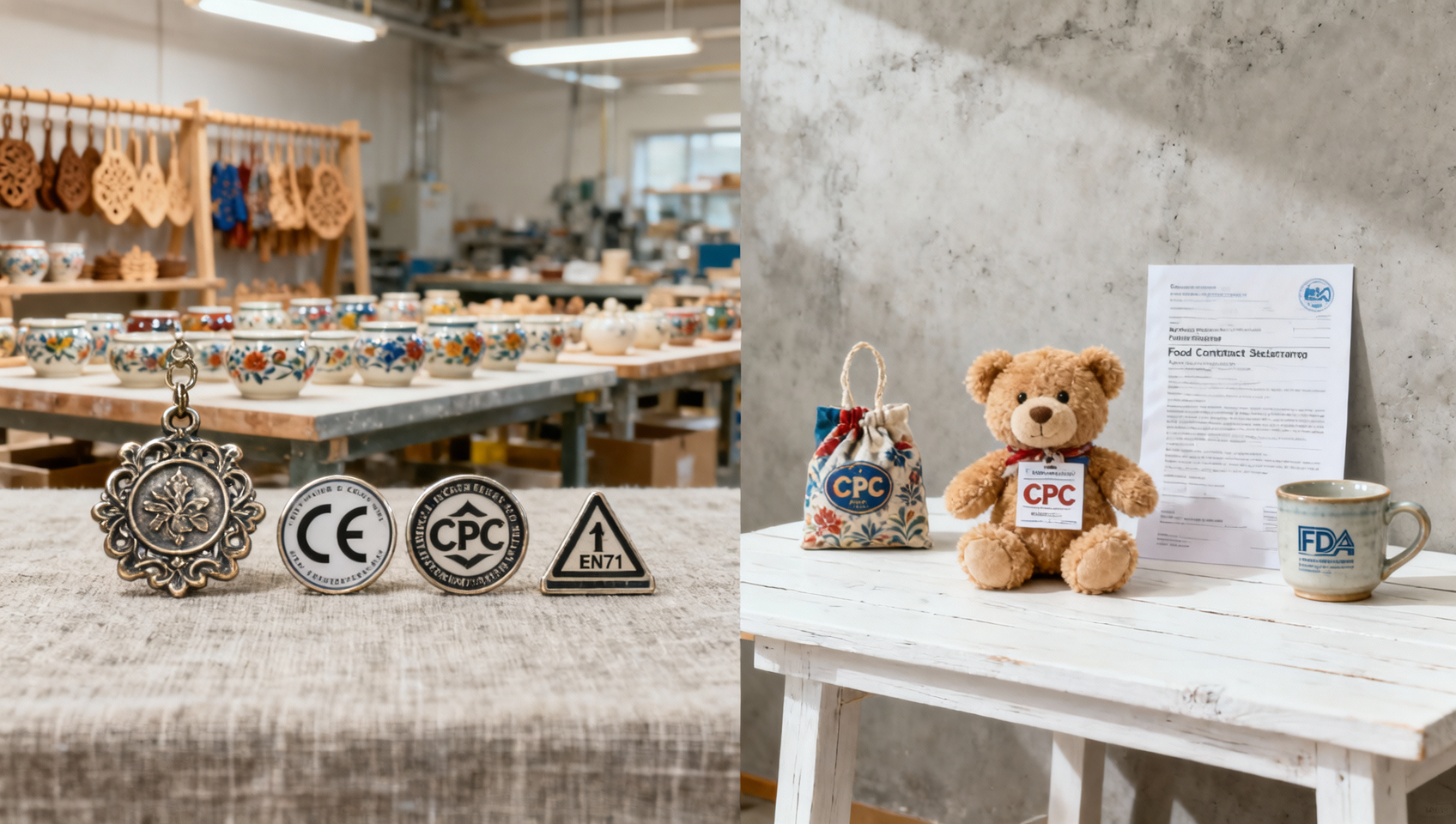 Gift manufacturers advertising 'global shipping' don’t always handle regional certifications