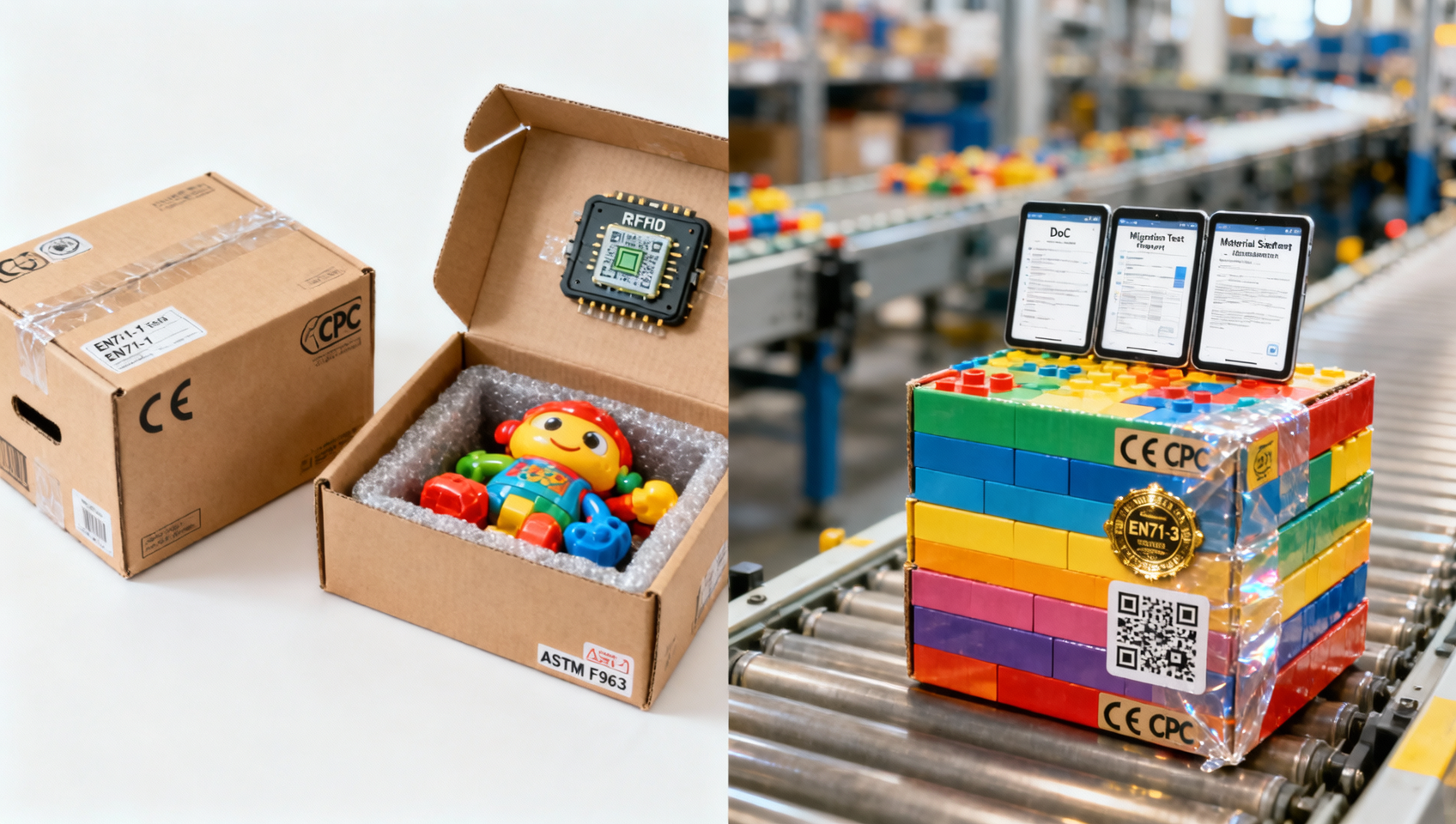 Toy distribution networks: Where do quality gaps most often appear before delivery?