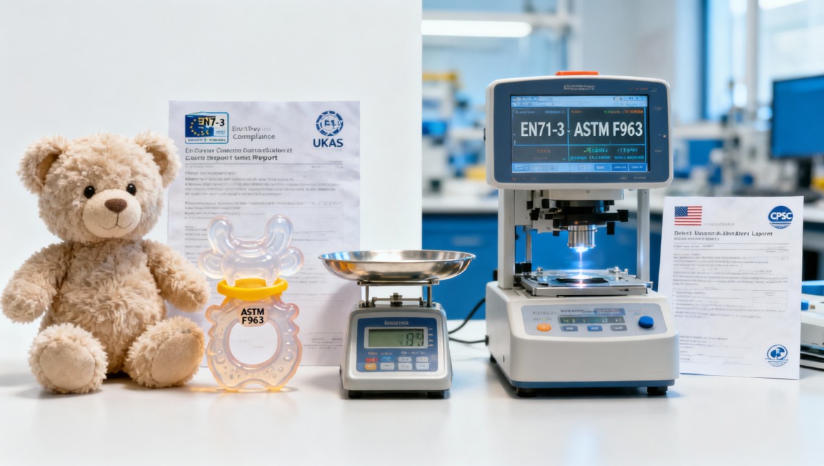 Toy testing labs certified for EN71-3 vs. ASTM F963: What the difference means for your next order