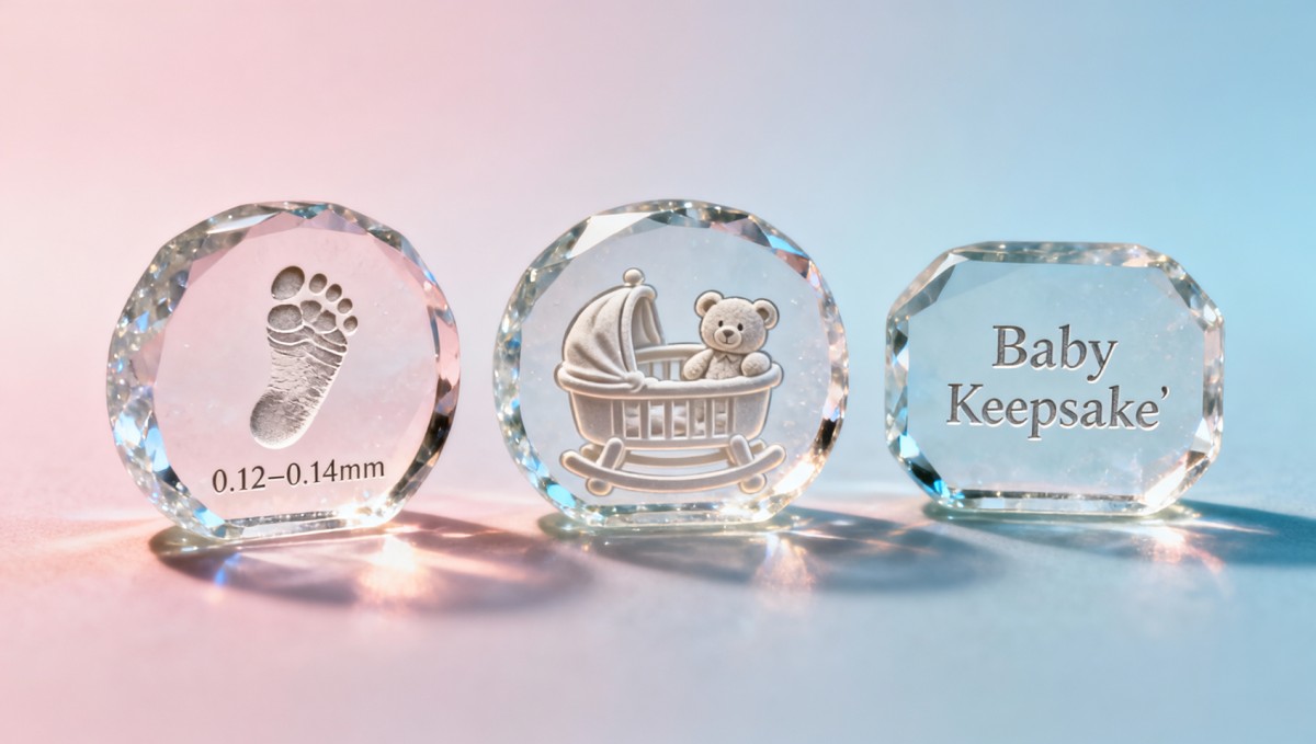 Crystal paperweights wholesale — how laser engraving depth impacts long-term clarity and resale value
