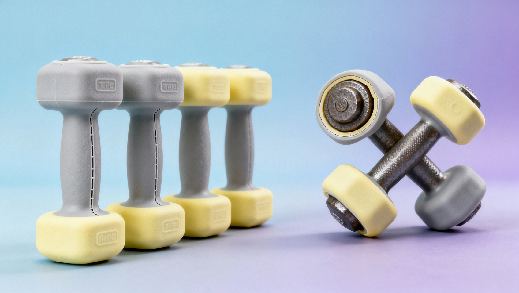 Hex dumbbells bulk orders: Why rubber-coated sets from the same mold can vary by ±3.2% in actual weight