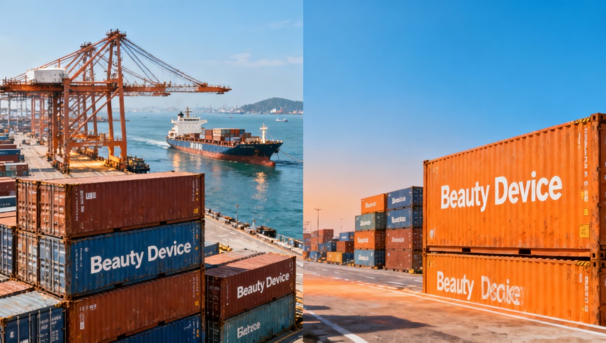 Beauty Device Export Space Tightens at Ningbo Port, US West Coast Rates Up 18%