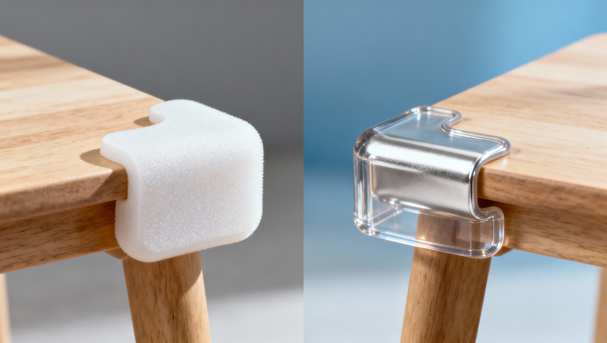 Corner protectors for babies: Soft foam vs. rigid silicone—what actually holds up after 6 months?