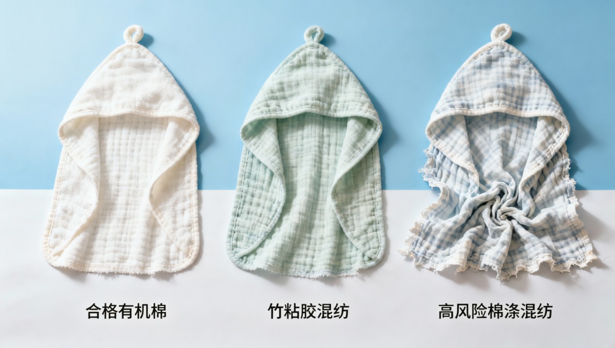 Wholesale baby hooded towels shrink unevenly—here’s how to spot the fiber blend red flag before ordering