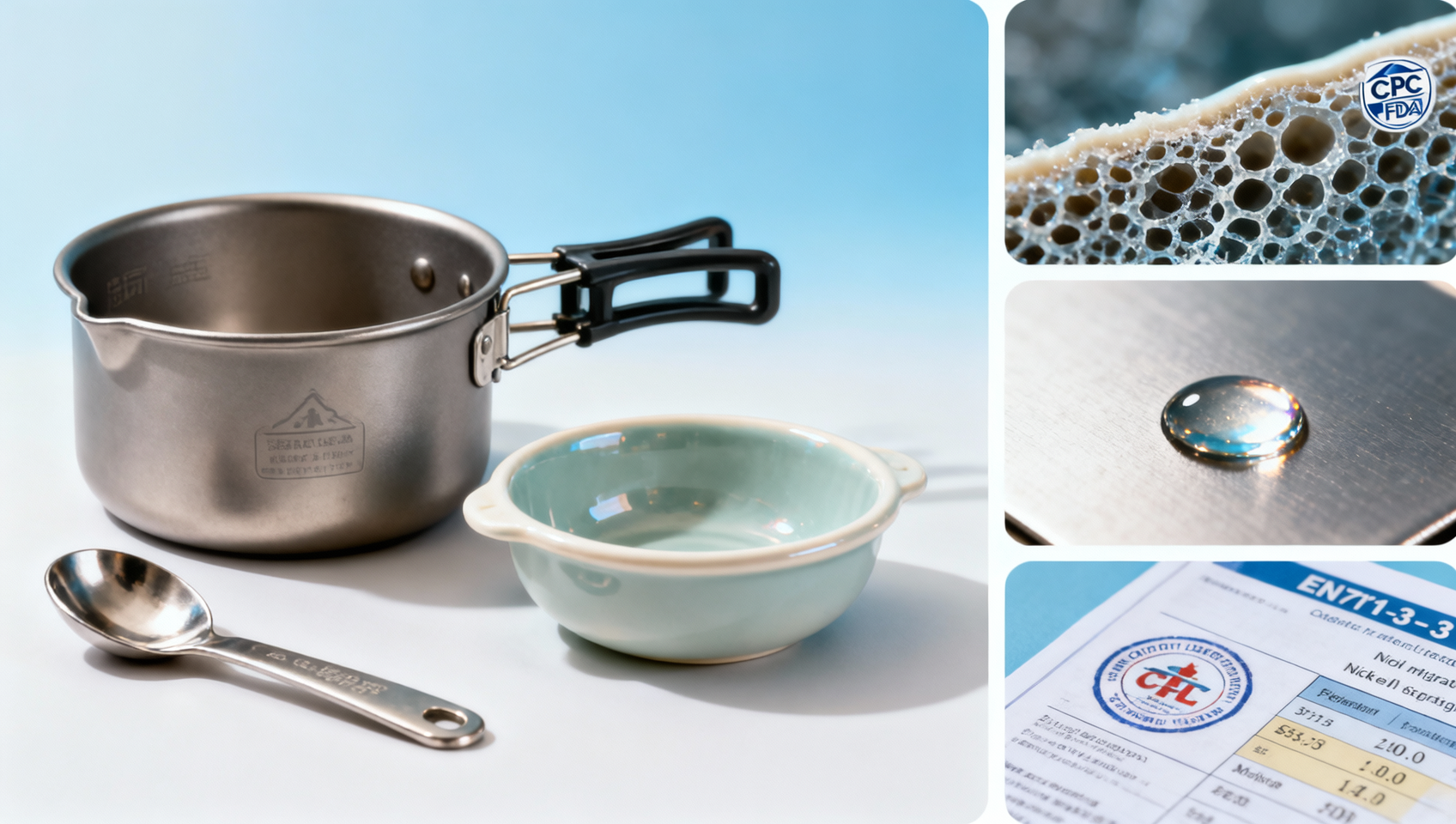 Titanium camping cookware isn’t always nonstick—even if the supplier says it is