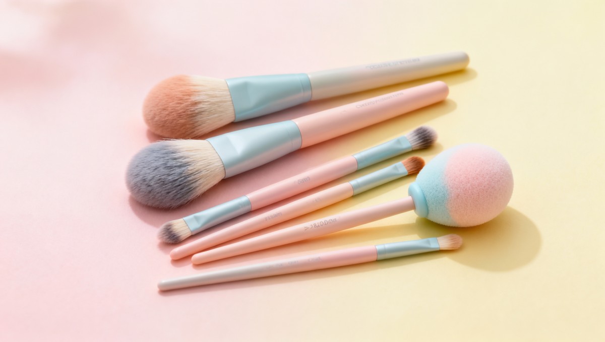 Makeup brushes set wholesale: how bristle density affects long-term color pickup