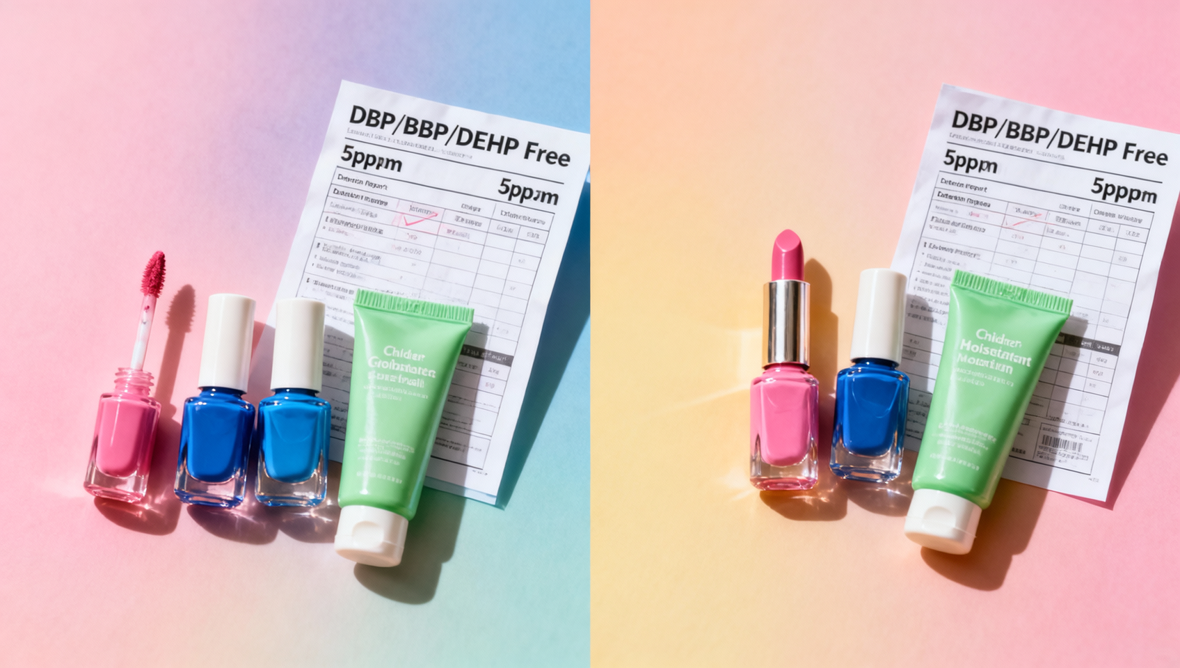 Canada to Ban DBP/BBP/DEHP in Kids' Cosmetics by 2026